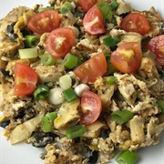 Artichoke Scrambled Eggs