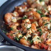 Shrimp Saganaki (Greece)