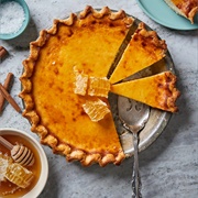 Greek Honey Ricotta Pie