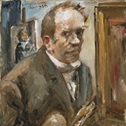 Self Portrait With Palette (Lovis Corinth)