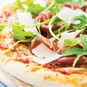 Rocket and Prosciutto Pizza