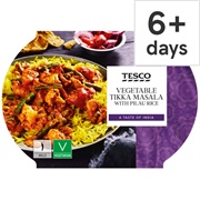 Vegetable Chicken Tikka Masala With Rice