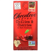 Chocolove Chilies & Cherries in Dark Chocolate