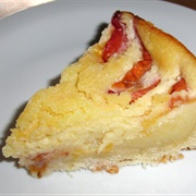 Vegan Nectarine Coconut Cake