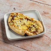 Garlic Bread With Balsamic Onions and Mozzarella