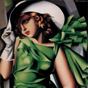 Young Girl in Green (Tamara De Lempicka)