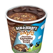 Topped Chocolate Caramel Cookie Dough