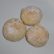 Vegan Cashew Coconut Snowball Cookies