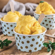 Mango Passion Fruit Frozen Yogurt