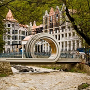 Thermal Spa Resort Town of Borjomi, Georgia