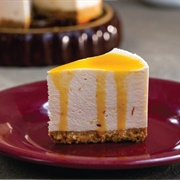 Orange Custard Cheesecake
