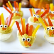 Turkey Deviled Eggs