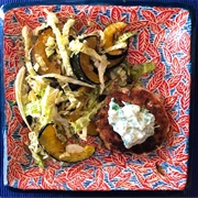 Acorn Squash Cabbage Salad