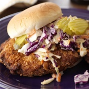 Pork Tenderloin Sandwich