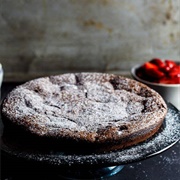 Dairy-Free, Flourless Chocolate Cake