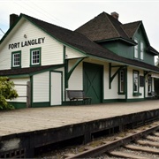 CN Station, Fort Langley, BC, Canada