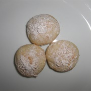 Vegan Cashew Snowball Cookies