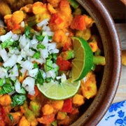 Chickpea & Potato Curry -Myanmar (Burma)