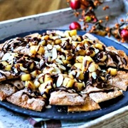 Chocolate Apple Pie Nachos