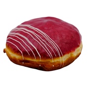 Fuzion Donuts Raspberry Cheesecake Donut