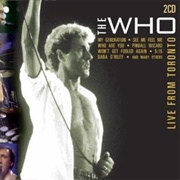 Live From Toronto - The Who