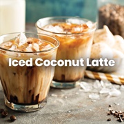 Iced Coconut Latte