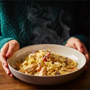 Chicken Alfredo Tagliatelle