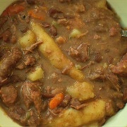 Peas Soup and Dumpling