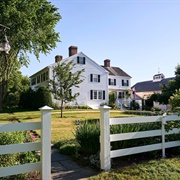 E. B. White House: Brooklin, ME.