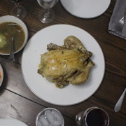 Casserole-Roasted Chicken With Tarragon