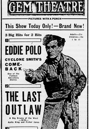 The Last Outlaw (1919)