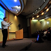 Present at a Conference