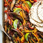 Portobello Mushroom Fajitas