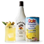 Malibu &amp; Pineapple Juice