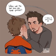 Iron Dad - Tony Stark and Peter Parker