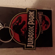 Jurassic Park Keychain