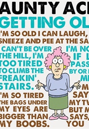 Aunty Acid's Getting Older (Ged Backland)
