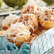 Carrot Cheesecake Cinnamon Roll Cups