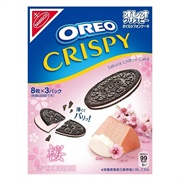 Oreo Crispy Sakura Chiffon Cake