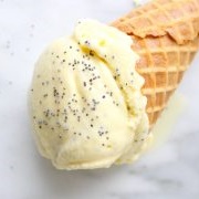 Orange Poppyseed Ice Cream