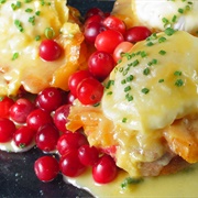 Egg and Cranberries