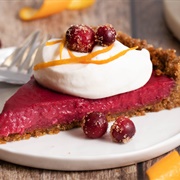 Cranberry Curd Tart