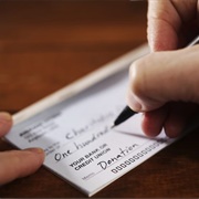 Write a Cheque