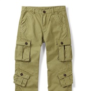 Khaki Cargo Trousers
