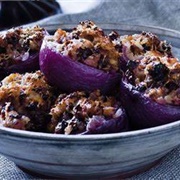 Baked Red Onion