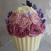 Purple Ombre Cupcake