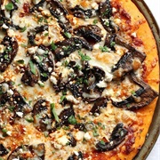 Portobello Mushroom Pizza