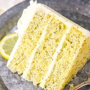Poppy Seed Lemon Cake