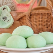 Mint Chocolate Chip Mochi Ice Cream