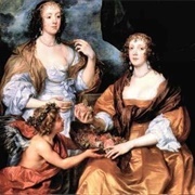 Lady Elizabeth Thimbleby and Dorothy, Viscountess Andover (Sir Anthony Van Dyck)